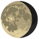 月齢19.0の月