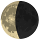 月齢23.0の月