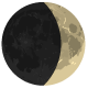 月齢5.7の月