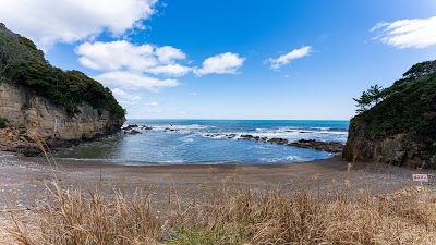波立海岸の磯